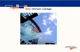 Presentatie horizon college conferentiedag licentiecommissie