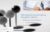Regionale Sectorplannen Zorg en Welzijn Haaglanden