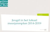 Presentatie Afdeling Jeugd over 'Jeugd in het lokaal meerjarenplan 2014-2019'