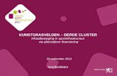 3de cluster kunstgrasvelden Vlaams Sportinfrastructuurplan - infosessie 23 september 2013