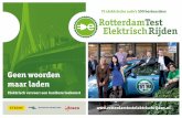 Eindrapport proeftuin Rotterdam Test Elektrisch Rijden