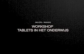 Workshop tablets PHL