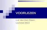 Workshop voorlezen Luk Van Den Steen Bibliotheek Lochristi november 2013 deel 1