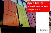 Open Bib ID - Najaar 2012
