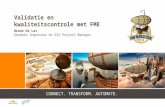FME WT 2014: (NL) Kwaliteitscontrole en correctie van geografische data