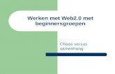 Chaos En Samenhang voor web2.0 beginners