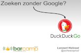 DuckDuckGo - Barcamp Genk