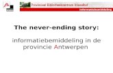 The never-ending story: informatiebemiddeling in de provincie Antwerpen