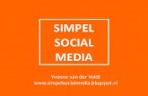 111031  presentatie simpel social media voor slideshare
