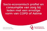 Socio-economisch profiel en consumptie van zorg bij leden met een ernstige vorm van COPD of Astma