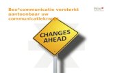 Bex*communicatie over verandermanagement