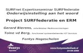 SURFnet Expertiseseminar SURFfederatie - Fontys Hogescholen