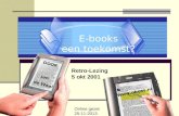 Retro e-books lezing 5 okt 2001 voor Openbare bibliotheken