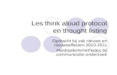 Kopie van les 3  think aloud protocol (1)
