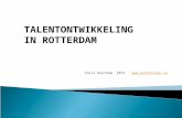 2013 talent ontwikkeling Rotterdam