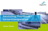 Presentatie Aquafin Aansluiting Pluimbroek – Geraardsbergsestraat