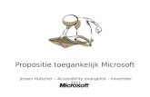 Microsoft Toegankelijk - slidedeck