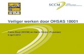 Presentatie SCCM en Prysmian Netherlands over OHSAS 18001 in de praktijk