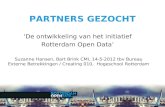 Rotterdam Open Data initiatief zoekt partners
