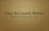 Key Account Notes  - downloadable powerpoint (KAM201302)