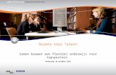 OWD2010 - 4 - 'Samen bouwen aan flexibel topsportonderwijs.' Verslag van een projec - Anke van Baar en Mattie de Vugt