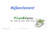 PlanB4you presentatie versie aug'14
