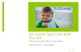 NIMA B2B Expert class: De sweet Spot van B2B succes versie 3