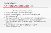 Nationaal-socialisme en fascisme