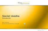 Social media introductie 2011, ProImpact Beeldschermcommunicatie