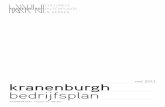 Kranenburgh bedrijfsplan mei 2013