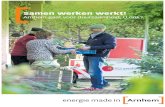 Energie made in [ Arnhem ] 2014 samen werken werkt.