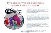 MyCognition onderwijs brochure Nederlands