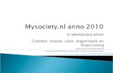 MySociety NL Anno 2010 Versie 2, 2007-10-30