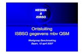 Ontsluiting ISBSG gegevens met QSM