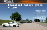 Ecomobiel rally 2010