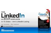 Hoe LinkedIn nu ECHT gebruiken - Lezing