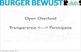 Open Overheid / BurgerBewust