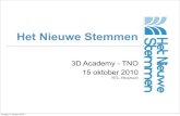 Presentatie 3D Academy - TNO