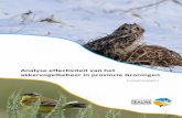 2014 evaluatierapport analyse effectiviteit van het akkervogelbeheer in provincie Groningen
