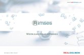 Rimses6 - Werkaanvraag e-rimses
