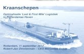 Optimalisatie ‘Last & First Mile’ Logistiek in Rotterdamse Haven