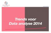 Trends voor data analyse 2014