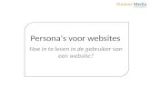 Persona’s voor websites
