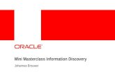 Oracle - Johannes Brouwer - Data discovery