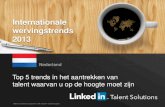 De top 5 Nederlandse trends in recruitment 2013