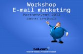 bol.com Partner Event 2013 - Babette Savelkouls