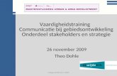 Training Communicatie Stakeholders Muad2009