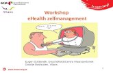 Congres In voor zorg! Thuis - E-health zelfmanagement