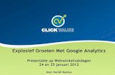 Explosief groeien met google analytics click value op webwinkelvakdagen 2012