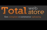 Totalwebstore, de complete oplossing om uw webshop verder te professionaliseren